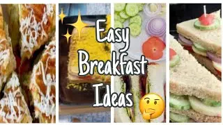 Breakfast easy Recipes ❓🤔 || Sandwiches 🥪 in Different Styles 🍞 || Breakfast and Tiffin box idea's💡💝