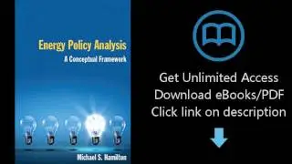 Download Energy Policy Analysis: A Conceptual Framework [P.D.F]