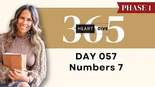 Day 057 Numbers 7 | Daily One Year Bible Study | Audio Bible Reading with Commentary