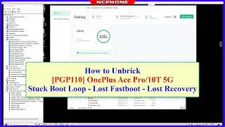 How to Unbrick OnePlus ACE Pro Hard Brick, Stuck EDL - Qualcomm 9008 Mode (Black screen) | NCPHONE