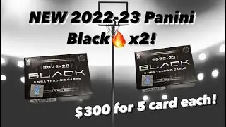 НОВИНКА! Обзор баскетбольной команды Panini Black 22-23 (x2). Небольшой чек-лист = ХОРОШИЕ ШАНСЫ! 🔥#nba