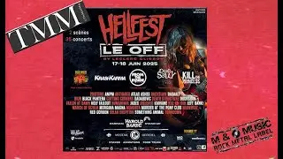Hellfest le off 18 Juin 2025 Clisson France.