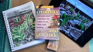 Art Journal (2025) - A Hope Filled Place; Week 14 Creativity And Gratitude by Amy Oestreicher