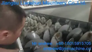 Waste Film recycling equipment HDPE LDPE LLDPE Film crushing and washing machine.