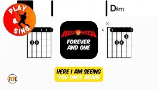 Helloween - Forever And One | Scrolling Guitar Chords & Lyrics