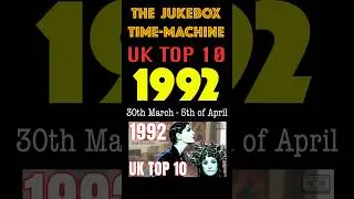 1992 UK TOP 10 in 1 min | March 30th - April | Whats Your Fave Track? #90smusic #90srock #90sUK