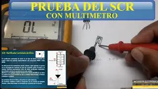 Que es el SCR y Como Medirlo con el Multimetro Digital. #electr&oacute;nica #automatizaci&oacute;nindustrial