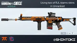 Unranked but using two RJL teams' skins - R6 Siege Y7S2