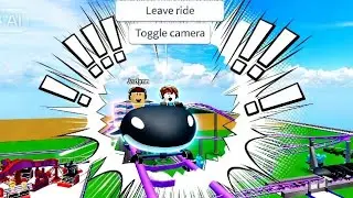 Aku membuat roller coaster pertama ku di game ini?? | Roblox theme park tycoon part 2|