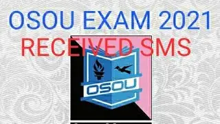 OSOU EXAM 15.09.2021
