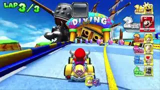 Mario Kart Arcade GP DX gameplay #25: USA Mario Cup