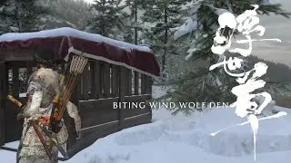 GHOST OF YOTEI | Biting Wind Wolf Den Mission Hard Difficulty (JAP DUB, PS5)