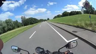Fahren Ride Out mit der Hyosung GV 125 s fahrbar mit B196 Schlüsselzahl