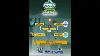 SEMIFINAL - CENTRALINA X FAMEP ARAGUARI - CAMPEONATO REGIONAL DE FUTSAL MONTE ALEGRE