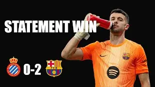 FC BARCELONA 2-0 RCD ESPANYOL - GAME REACTION AND ANALYSIS - JOAN GOAT GARCIA