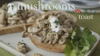 Slimming World Syn free Creamy mushrooms on toast - FREE