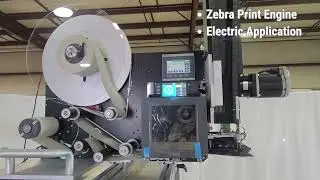 E6900 Electric Label Print and Apply with  Random Height Application