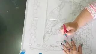Silk Painting Creation - How the workshop works, gutta, silk, , Tutorial, How To, Beginners