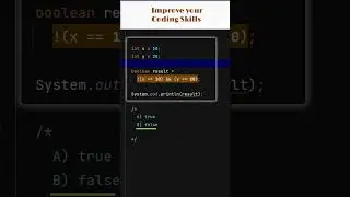 #343 Java Coding MCQ Questions for Interview | Answer in Comments  #shorts #java #coding