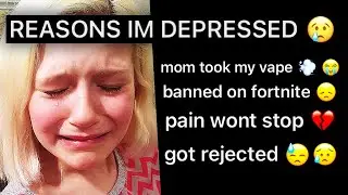 these kids are acting depressed for views