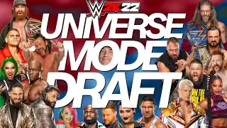 WWE 2K22 | Universe Mode - THE DRAFT! (SERIES 2)