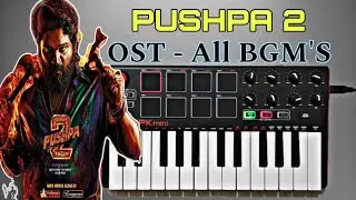 Pushpa 2 OST |Pushpa 2 bgm piano| Allu Arjun | DSP | Sam CS | Pushpa all bgms piano |  EF