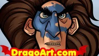 How to Draw Lord Macintosh, Brave, Step by Step
