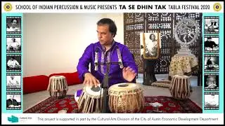 SIPM presents Ta Se Dhin Tak Tabla Festival 2020 - A performance by Pandit Sanju Sahai