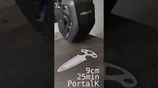 Shadow Daggers 3dprint timelapse