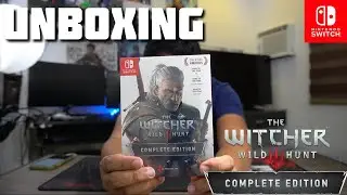 Распаковка The Witcher III Wild Hunt Complete Edition на Nintendo Switch &mdash; jccaloy