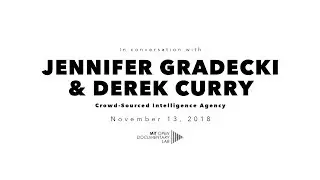 Jennifer Gradecki and Derek Curry at Open Documentary Lab