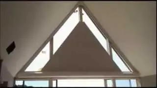 Electric Triangle Roller Blind