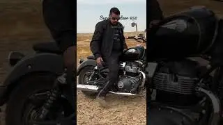 Royal Enfield Super Meteor 650 Seating Position. Low And Relaxed. #Cruiser #Bikes #amitchhangani