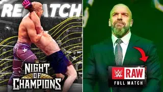 Brock Lesnar vs Cody Rhodes REMATCH Plans !, Raw New Logo ?, Bad Bunny Free Agent ? 2023