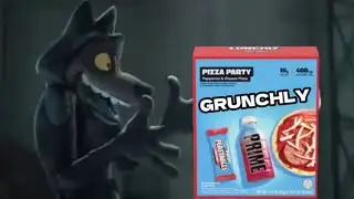 wolf gets grunchly
