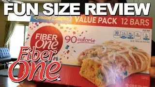 Обзор Fun Size: торт-бар ко дню рождения от Fiber One
