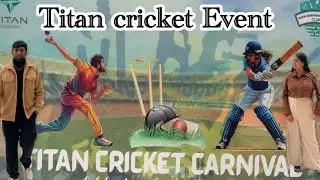 Titan cricket event | Cricket event | Kannada vlog |preparations for event |#cricket #event #viral 