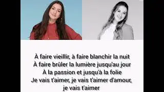 je vais t'aimer Axel, Julien, Lénie et Héléna