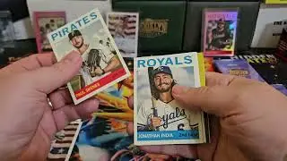 Распаковка бейсбольной коробки Topps Archives 2025 года №1: 2 интересных автографа на карточках.