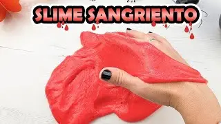 🎃 Slime de Halloween sangriento. &iexcl;Muy f&aacute;cil!