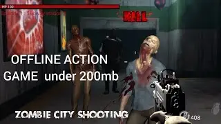 Zombie city :shooting survival | zombie shooting games for android offline | action games 2023