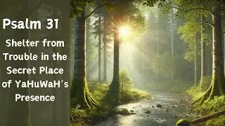 Psalm 31 ShaBaT Study Recorded January 7 2025