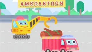Excivator Engineering Cartoon| Kid's Car Cartoon| Baby Story Cartoon