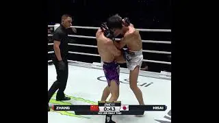 Taimu Hisai STYLES on Zhang Jingtao in his ONE Friday Fights debut 🔥