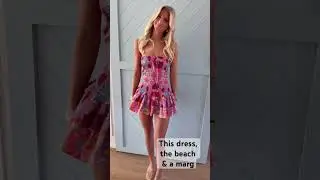 The perfect vacation dress #dress #vacationoutfit