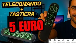 Miglior Telecomando Tastiera Air Mouse Bluetooth per Android TV Box, Smart TV, PC