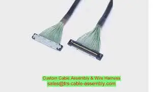 Индивидуальный монтаж проводки I-PEX 2766-0501 Micro-coaxial Cable Customized CABLINE-CA plug pull b