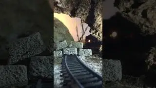 TRAIN VS STONE WALL 🚧 Dark Tunnel🚂