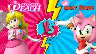 Amy Rose vs. Princess Peach (Rap Battle) (Ai Rap Battle)