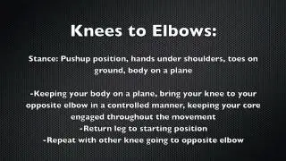 Bodeefit Knees to Elbows